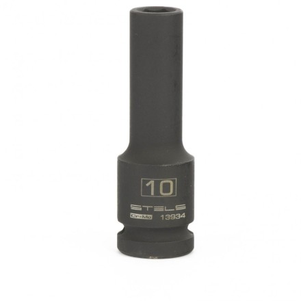 Головка ударная удлиненная шестигранная 10 мм 1/2&quot; CrMo  Stels 13934 купить в Нижневартовске