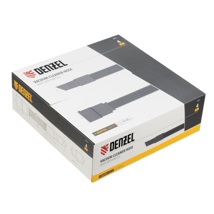 Шланг для пылесоса 4 м с адаптерами для Denzel RVC20, RVC30, LVC20, LVC30 28219 купить в Нижневартовске