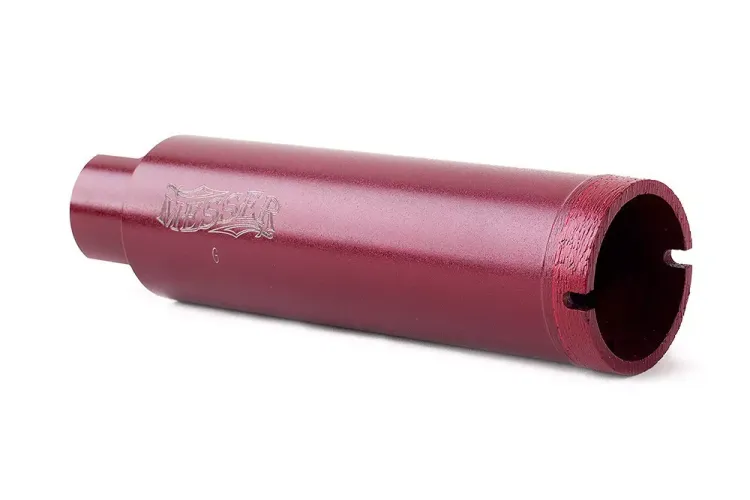 Сегментная алмазная коронка MESSER REDLINE по граниту диаметр 67 мм длина 100 мм купить в Нижневартовске