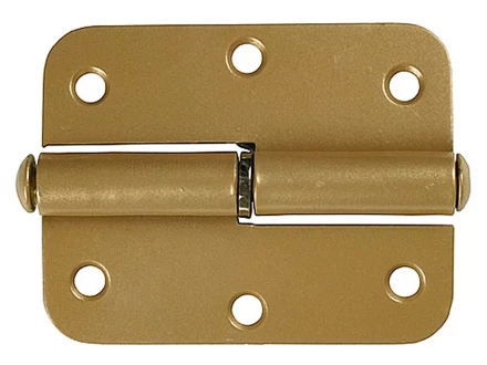 Петля накладная стальная "ПН-85", цвет белый, левая, 85мм 37641-85L купить в Нижневартовске