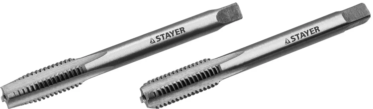 Комплект метчиков STAYER "MASTER", сталь 9ХС, М8х1,25, 2 шт 28025-08-1.25-H2 купить в Нижневартовске