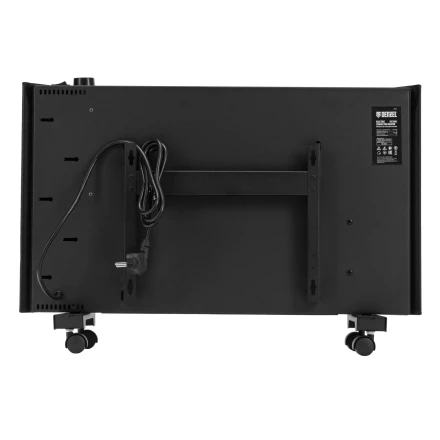 Конвектор электрический Denzel XCE-1500 B, 230 В, 1500 Вт, X-образный нагреватель черный 98128 купить в Нижневартовске