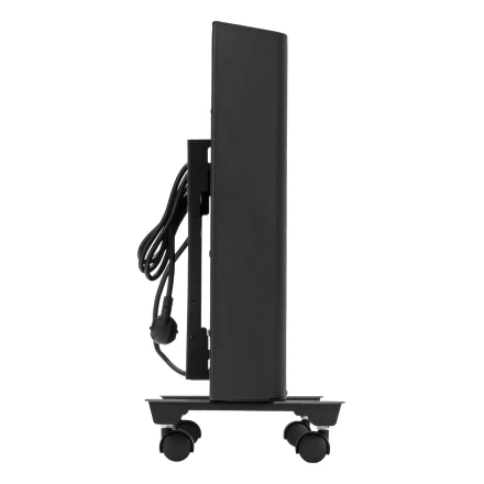 Конвектор электрический Denzel XCE-1500 B, 230 В, 1500 Вт, X-образный нагреватель черный 98128 купить в Нижневартовске