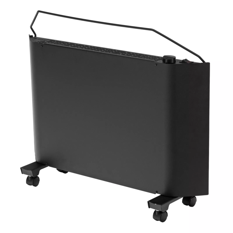 Конвектор электрический Denzel XCE-1500 B, 230 В, 1500 Вт, X-образный нагреватель черный 98128 купить в Нижневартовске