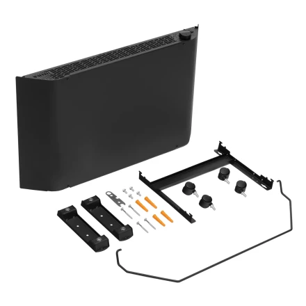 Конвектор электрический Denzel XCE-1500 B, 230 В, 1500 Вт, X-образный нагреватель черный 98128 купить в Нижневартовске