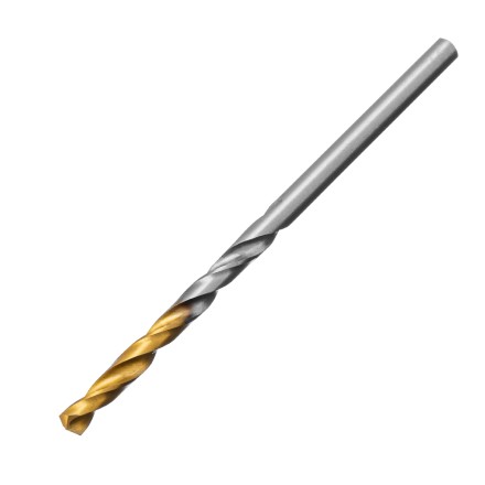 Сверло спиральное по металлу 3,2 x 65 мм, Р6М5, Golden Tip , 2шт. Denzel 718226 купить в Нижневартовске