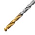 Сверло спиральное по металлу 3,2 x 65 мм, Р6М5, Golden Tip , 2шт. Denzel 718226 купить в Нижневартовске