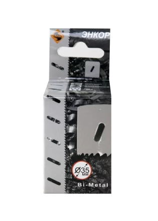Коронка Bi-Metal Ф35 мм М3 Энкор 24135 купить в Нижневартовске