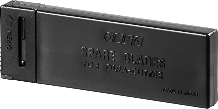 Лезвие OLFA сегментированные BLACK MAX, 9х80х0,38мм, 13 сегментов, 10шт OL-ABB-10B купить в Нижневартовске