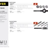 Набор плашек STAYER "MASTER", плашкодержатель 1шт, плашки 7шт, 8 предметов 28015-H8_z01 купить в Нижневартовске