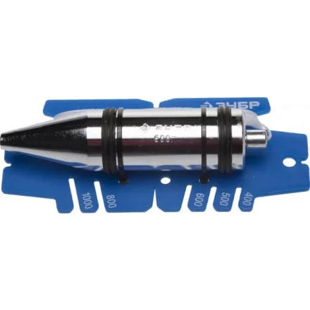 Отвес ЗУБР "ЭКСПЕРТ" строительный со шнуром и безопасным наконечником, 800г 06347-80_z01 купить в Нижневартовске