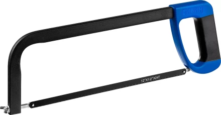 Ножовка по металлу, СИБИН 15781, металлическая рамка, проходящая сквозь рукоятку, 300 мм 15781 купить в Нижневартовске