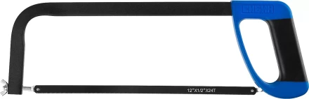 Ножовка по металлу, СИБИН 15781, металлическая рамка, проходящая сквозь рукоятку, 300 мм 15781 купить в Нижневартовске