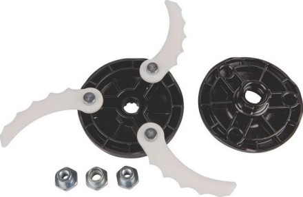 Триммерная головка Makita с пластиковыми ножами, М8х1,25R, М8/10х1,25LH (арт. 198383-1) купить в Нижневартовске