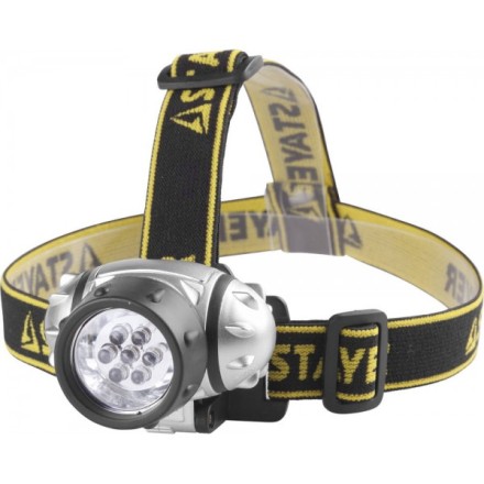 Фонарь STAYER &quot;STANDARD&quot; налобный светодиодный, 7LED, 3 режима, 3ААА 56572 купить в Нижневартовске