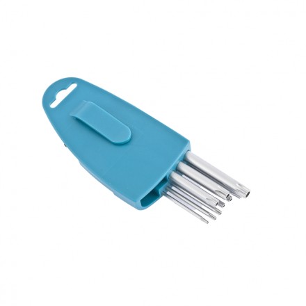 Набор ключей имбусовых TORX-TT T10-T50 удлиненные S2 сатинированные 9 шт Gross 16407 купить в Нижневартовске