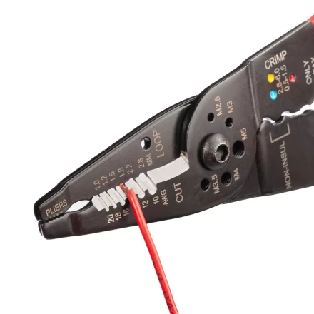 Многофункциональный стриппер КВТ WS-01F для снятия изоляции с проводов 0.5–4.0 мм (101541) купить в Нижневартовске