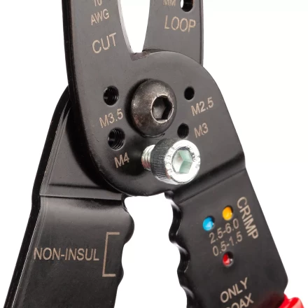 Многофункциональный стриппер КВТ WS-01F для снятия изоляции с проводов 0.5–4.0 мм (101541) купить в Нижневартовске