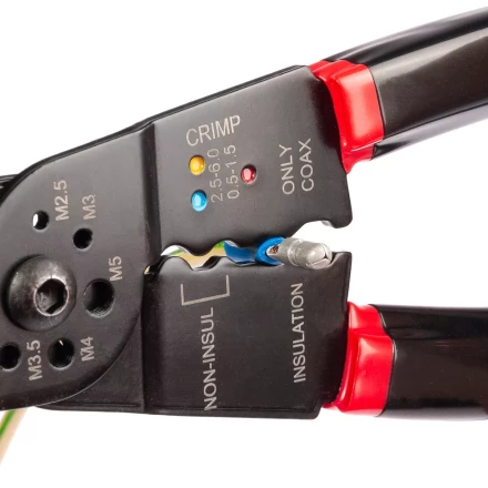 Многофункциональный стриппер КВТ WS-01F для снятия изоляции с проводов 0.5–4.0 мм (101541) купить в Нижневартовске