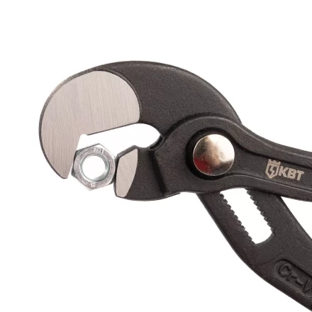 Ключ переставной гаечный КВТ «Попугай» 250 мм с кнопочной самофиксацией (101545) купить в Нижневартовске