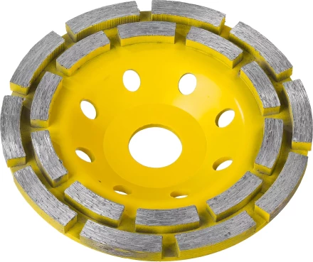 Чашка STAYER "PROFESSIONAL" алмазная сегментная двухрядная, высота 22,2мм, 125мм 33381-125 купить в Нижневартовске