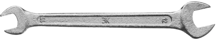 Ключ рожковый гаечный ЗУБР "СТАНДАРТ", оцинкованный, 10х12мм 27115-10-12 купить в Нижневартовске