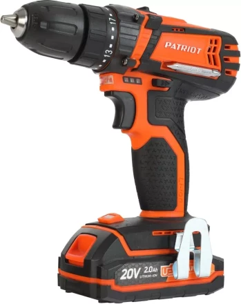 Дрель-шуруповерт аккумуляторная PATRIOT BR 201UES в кейсе купить в Нижневартовске