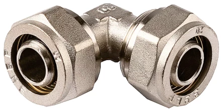 Уголок ЗУБР соединительный, цанга-цанга, 16х16х2,0, никель 51408-16 купить в Нижневартовске