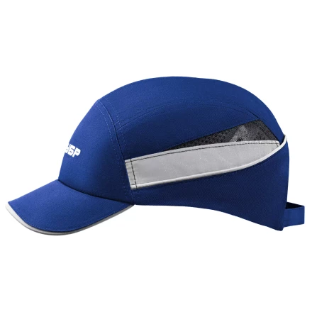 ЗУБР БИНОМ, синяя, ударопрочный корпус, укороченный козырёк 55 мм, размер от 54 до 59 см, защитная каскетка, Профессионал (11095) купить в Нижневартовске