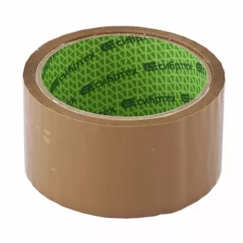 Клейкая лента "Эксперт" 45 мкм 36 мм х 60 м цвет коричневый Сибртех 88723 купить в Нижневартовске