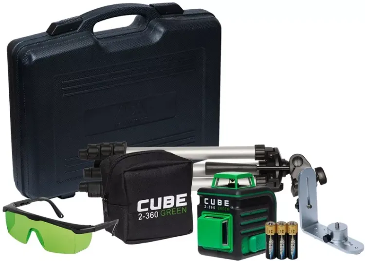 Нивелир лазерный ADA Cube 2-360 Home Green Ultimate Edition купить в Нижневартовске