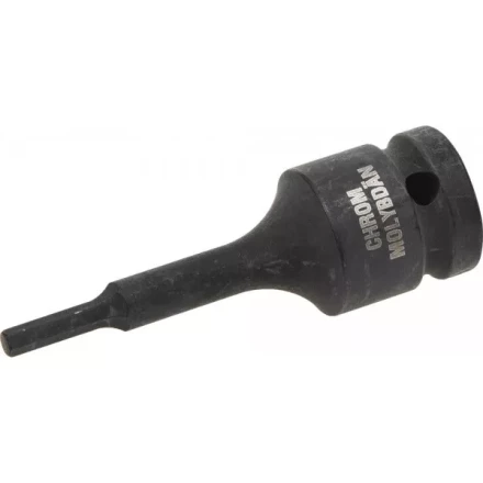 Торцовая головка KRAFTOOL "INDUSTRIE QUALITAT" ударная (1/2"), HEX, Cr-Mo, фосфатированная, H4 27950-04 купить в Нижневартовске