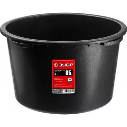 Кадка ЗУБР "ЭКСПЕРТ" строительная пластмассовая, 60л 06095-65_z03 купить в Нижневартовске