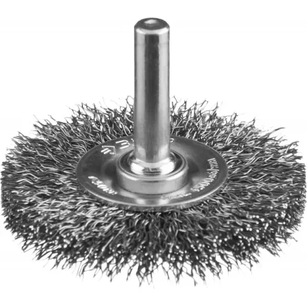 ЗУБР "ПРОФЕССИОНАЛ". Щетка дисковая для дрели, витая стальная проволока 0,3мм, 50мм 35198-050_z02 купить в Нижневартовске