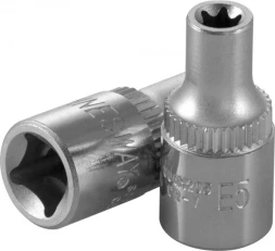 Торцевая головка 1/4"DR внешний TORX Е-4 S06H204 Jonnesway 49698