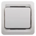 Выключатель СВЕТОЗАР "ГАММА" одноклавишный, без подсветки, цвет белый, 10А/~250В SV-54130-W купить в Нижневартовске