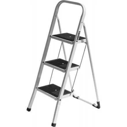 Лестница-стремянка СИБИН стальная c широкими ступенями, 3 ступени 38807-03 купить в Нижневартовске