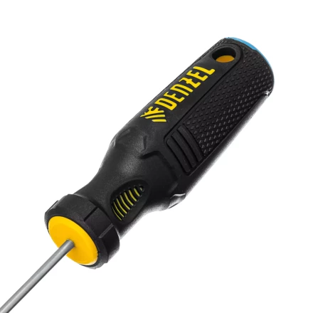 Отвертка, SL3х100 мм, S2, 3к рукоятка Denzel 121907 купить в Нижневартовске