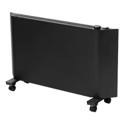 Конвектор электрический Denzel XCE-2000 B, 230 В, 2000 Вт, X-образный нагреватель черный 98129