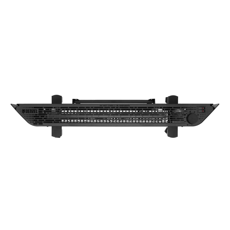 Конвектор электрический Denzel XCE-2000 B, 230 В, 2000 Вт, X-образный нагреватель черный 98129 купить в Нижневартовске