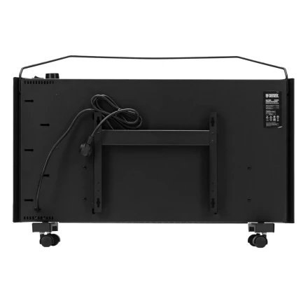 Конвектор электрический Denzel XCE-2000 B, 230 В, 2000 Вт, X-образный нагреватель черный 98129 купить в Нижневартовске