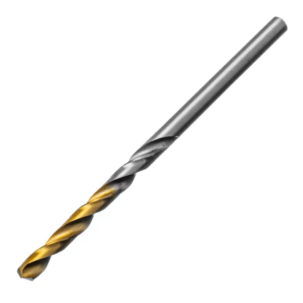 Сверло спиральное по металлу 3,5 x 70 мм, Р6М5, Golden Tip , 2шт. Denzel 718227 купить в Нижневартовске