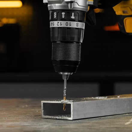 Сверло спиральное по металлу 3,5 x 70 мм, Р6М5, Golden Tip , 2шт. Denzel 718227 купить в Нижневартовске