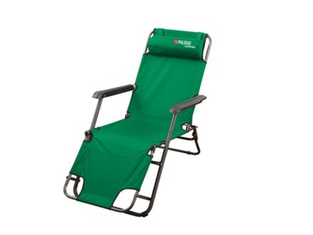 Кресло-шезлонг двухпозиционное 156х60х82 см PALISAD Camping 69587 купить в Нижневартовске