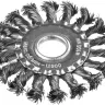 DEXX. Щетка дисковая для УШМ, жгутированная стальная проволока 0,5мм, 100ммх22мм 35100-100 купить в Нижневартовске