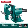 Тиски KRAFTOOL 3D-STEEL универсальные 32704-150 купить в Нижневартовске