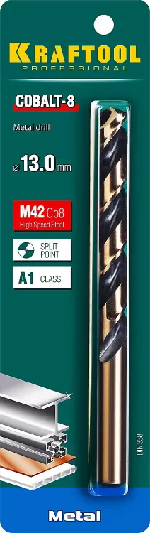Сверло по металлу HSS-Co 29656-13 купить в Нижневартовске