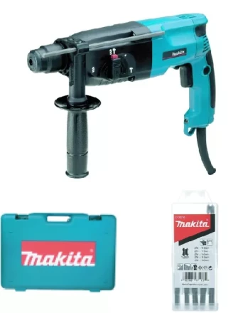 Перфоратор Makita HR2450X8 (НАБОР БУРОВ ИЗ 5 шт. В ПОДАРОК) купить в Нижневартовске
