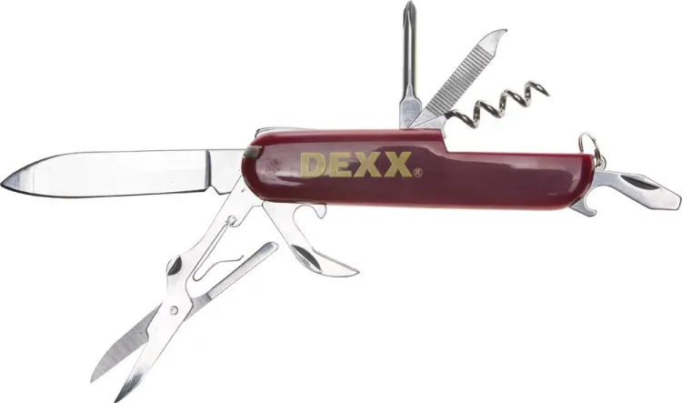Нож DEXX складной многофункциональный, пластиковая рукоятка, 10 функций 47645 купить в Нижневартовске