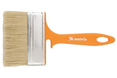 Кисть флейцевая "ФАСАД" 100х12 мм MATRIX Color Line 83392